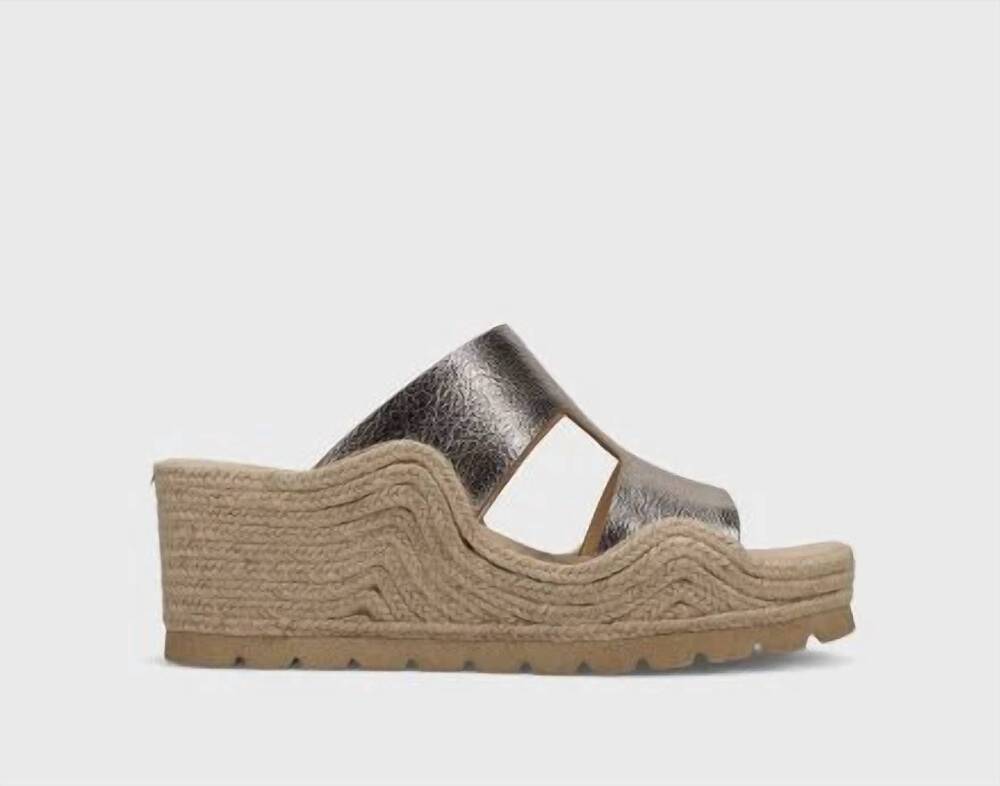 NEW VANELI women's cyril sandal in pewter